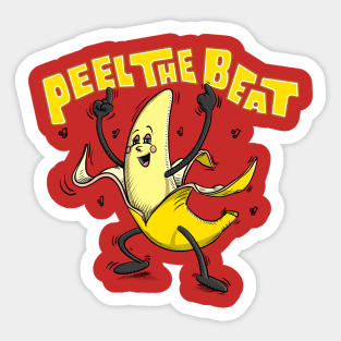 Peel the Beat - Dancing Banana Sticker